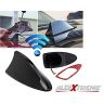 AllExtreme Car Shark Fin Roof Antenna Radio FM/AM Car Accessories Decorater Universal for Car (Black)