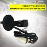 AllExtreme EXUCC005 Universal Waterproof Motorcycle USB Charger Adapter with Cap & Power LED Indicator with Installation Kit (9-36V)