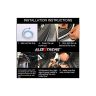 AllExtreme EXCTR1B Universal Car LED Strip Light Daytime Running Indicator Turn Signal Sequential Flow Led Lamp for Cars (60cm, 2 PCS)