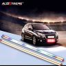 AllExtreme EXFSLW2 Waterproof IP67 Flexible Rubber High Power Daytime Running Lamp Universal 12V Chip COB LEDs DRL Strip Light for Car and Other Vehicle (6W, White)
