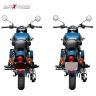 Allextreme EXNPL050 Steel Number Plate Set Front and Rear with Led Light (Silver Colour) Corrosion Proof Licence Plate