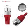 Allextreme EXT106R Universal T10 LED Parking Light 6 SMD Super Bright Interior Pilot License Plate Dome Indicator Lamp Bulb for Car Bike and Motorcycle (2W, Red, 2 PCS)