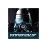 Allextreme EXMHC184 Metal Headlamp Cap Waterproof & Chrome Finished Headlight Shade Compatible with Bikes (Silver, 1pc)
