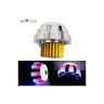 Allextreme EXPLBRW Projector LED Lamp 12v IP65 Waterproof 3-stylish Angel Ring Compatible with Cars, Motorcycles & Other Vehicles- Multicolor