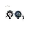 Allextreme EXBU3F2 U3 LED Fog Light Universal Spot Driving Head Lamp with Blue Ring for Cars Bikes and Motorcycles (8W, White & Blue Light, 2 PCS)
