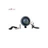 Allextreme EXBU3F2 U3 LED Fog Light Universal Spot Driving Head Lamp with Blue Ring for Cars Bikes and Motorcycles (8W, White & Blue Light, 2 PCS)