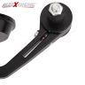 AllExtreme EX78RBM Universal 7/8 Inch Handlebar Motorcycle Rear View Side Mirrors Set Compatible for Bullet Classic Electra Standard 350cc & 500cc (Black, 2 PCS)