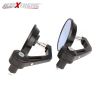 AllExtreme EX78RBM Universal 7/8 Inch Handlebar Motorcycle Rear View Side Mirrors Set Compatible for Bullet Classic Electra Standard 350cc & 500cc (Black, 2 PCS)