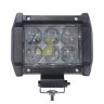 Allextreme EX6OL1P 6 LED Fog Light Bar 4 inch Waterproof High Beam CREE Work Light for Motorcycle Car Truck and Jeep (18W, White Light, 1 PC)