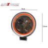 Allextreme EX4LD1O 4 LED Fog Light Spot Beam Waterproof Driving Work Light with Outer Ring for Motorcycle Jeep Truck Boat and Cars (20W, White Light and Orange, 1 PC)
