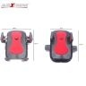Allextreme Universal Mirror Mount Bike and Motorcycle Mount Cell Phone Mobile Holder Cradle for 3.5 to 6.3" Smartphone (Red)