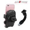 Allextreme Universal Mirror Mount Bike and Motorcycle Mount Cell Phone Mobile Holder Cradle for 3.5 to 6.3" Smartphone (Red)