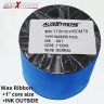 AllExtreme 3.34" x 70 M Thermal Transfer Ribbon 2 Roll Enhanced Wax Resin Ink Compatible with Eltron Datamax for Barcode Label Tag Printing (Pack of 2)