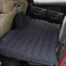 AllExtreme EXUCMB1 Multifunctional Inflatable Car Bed Mattress Universal Car Back Seat Travel Air Inflation with Two Air Pillows, Car Air Pump and Repair Kit (Black)