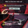 AllExtreme EXCARG7 Wireless in-Car Hand Free Call/Stereo Music Player Bluetooth FM Transmitter with USB Car Mobile Charger for All Android Smartphone & Other Devices (Silver)