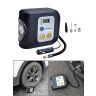 AllExtreme EXDAC35 12V DC Digital Tire Inflator Air Compressor Pump with Digital Gauge and Emergency Flash Light for Cars, SUVs, Motorcycles, Bicycles and Sports Accessories (200 PSI)