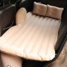 Allextreme Multifunctional Inflatable Car Bed Mattress with Two Air Pillows, Car Air Pump and Repair Kit for Travel, Trips, Camping, Picnic, Pool & Beach|Universal Fit (Cream)