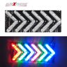AllExtreme EXAC302 Universal Daytime Running Light Waterproof Arrow Indicator Lights for All Bikes and Cars (Multicolor, 2 PCS)