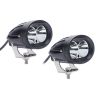AllExtreme EX4DPL2 4 Inch Oval CREE LED SMD Projector Fog Lamp with Spot Flood Beam for Car & Motorcycle (20W, White Light, 2 PCS)