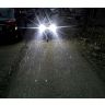AllExtreme EX4DPL2 4 Inch Oval CREE LED SMD Projector Fog Lamp with Spot Flood Beam for Car & Motorcycle (20W, White Light, 2 PCS)