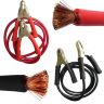 AllExtreme EX800A1 Universal Car Auto Battery Booster Jumper Cables with Alligator Wire Clamp for Car Truck Off Road Vehicle (800 Amp, 2.21 M)
