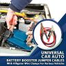 AllExtreme EX800A1 Universal Car Auto Battery Booster Jumper Cables with Alligator Wire Clamp for Car Truck Off Road Vehicle (800 Amp, 2.21 M)