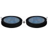 AllExtreme EX-X02 Precut HEPA Pre Filters Compatible with AE-X02 Car Air Purifier Precision Fit for Easy Installation (Pack of 2)