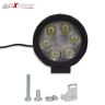 Allextreme EXR2FL 6 LED Fog Light for Motorcycle Car ATV Jeep 4x4 Tractor Off Road Waterproof Dustproof Shockproof 3 inches Lamp with Mounting Stand (18W, Pack of 2)
