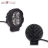 Allextreme EX4F3I1 4 LED Round Fog Light Waterproof 3 inches Lamp with Mounting Stand for Motorcycle and Cars (12W, White Light, 1 PC)