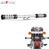 AllExtreme EXBCLG1 Stainless Steel Single Rod Leg Guard Heavy Duty Front Bike Safety Crash Bar Compatible for BS3 and BS4 Model Royal Enfield Bullet 350cc and 500cc