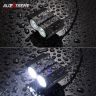 Allextreme EX2OEF1 2 LED Owl Eye Waterproof CREE LED Fog Light with High Beam/Low Beam Function for Bike/Motorcycle and Cars (20W, Black, 1 PC)