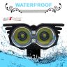 Allextreme EX2OEF1 2 LED Owl Eye Waterproof CREE LED Fog Light with High Beam/Low Beam Function for Bike/Motorcycle and Cars (20W, Black, 1 PC)