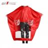 AllExtreme EX668RR Rain Coat Water Resistant Nylon PVC Hooded Full Body Raincoat Suit Motorcycle and Scooter Waterproof Poncho Jacket for Adults (Red)