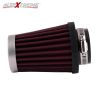 AllExtreme EXAFIR1 Extended Air Filter Engine Replacement Inlet Rubber Intake Induction Kit for All Motorcycle and Bikes (50mm, Universal)