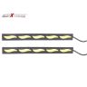 AllExtreme EXDLRY1 Universal Daytime Running Light Waterproof Working Lights Flexible LED DRL Driving Lamp for All Bikes and Cars (Yellow)
