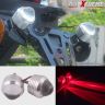 Allextreme EXUSL2R LED Strobe Light Super Bright All Purpose Fog, Brake and Warning Universal Lamp for All Bike And Cars (Pack of 2, Red)