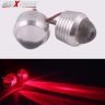 Allextreme EXUSL2R LED Strobe Light Super Bright All Purpose Fog, Brake and Warning Universal Lamp for All Bike And Cars (Pack of 2, Red)