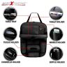 Allextreme EXFTCOB1 Universal PU Leather Auto Car Seat Back Organizer with Foldable Dining Table Tray, Multipocket Storage Tablet, Bottle and Tissue Paper Holder (Black)