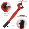 AllExtreme ‎Multi-Purpose Bike Chain Cleaner Brush with Soft & Long Bristles Ideal for Quick Cleaning of Cycles, Motorcycles (Red)
