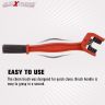 AllExtreme ‎Multi-Purpose Bike Chain Cleaner Brush with Soft & Long Bristles Ideal for Quick Cleaning of Cycles, Motorcycles (Red)