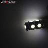 Allextreme EXT10CW3 Universal T10 LED Parking Light 9 SMD Super Bright Interior Pilot License Plate Dome Indicator Lamp Bulb for Car Bike and Motorcycle (3W, White, 2 PCS)