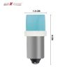 Allextreme EXBA9SI 3W BA9S LED Parking Light 5 SMD Super Bright Universal Interior Pilot License Plate Dome Indicator Lamp Bulb for Car Bike and Motorcycle (Icy Blue, 2 PCS)