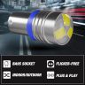 Allextreme EXPLBB2 Universal Multipurpose T10 5 SMD LED Projector Light for Car Interior Exterior, Bike Motorcycle (Cool Blue, 2 Pcs)