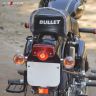 Allextreme EXUNOST Bike Customized Phantom Red Tail Light Motorcycle Number Plate Brake Rear Lamp Compatible for Bullet Standard