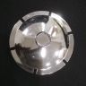 AllExtreme EXTBSAC Rear Suspension Plastic Chrome Axle Cap for Bullet Classic Electra and Standard 350cc and 500cc Motorcycles