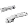 AllExtreme EXTBCLC Rear Drum Brake Cam with Lever Set for Bullet Classic Electra and Standard 350cc and 500cc Motorcycles (Chrome)