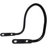 AllExtreme EXTBRBB Heavy Duty Bike Rear Seat Backrest Handle Support Compatible for BS3 and BS4 Model Bullet 350cc and 500cc (Black)