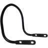 AllExtreme EXTBRBB Heavy Duty Bike Rear Seat Backrest Handle Support Compatible for BS3 and BS4 Model Bullet 350cc and 500cc (Black)