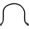 AllExtreme EXTBRBB Heavy Duty Bike Rear Seat Backrest Handle Support Compatible for BS3 and BS4 Model Bullet 350cc and 500cc (Black)