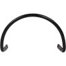 AllExtreme EXTBRBB Heavy Duty Bike Rear Seat Backrest Handle Support Compatible for BS3 and BS4 Model Bullet 350cc and 500cc (Black)